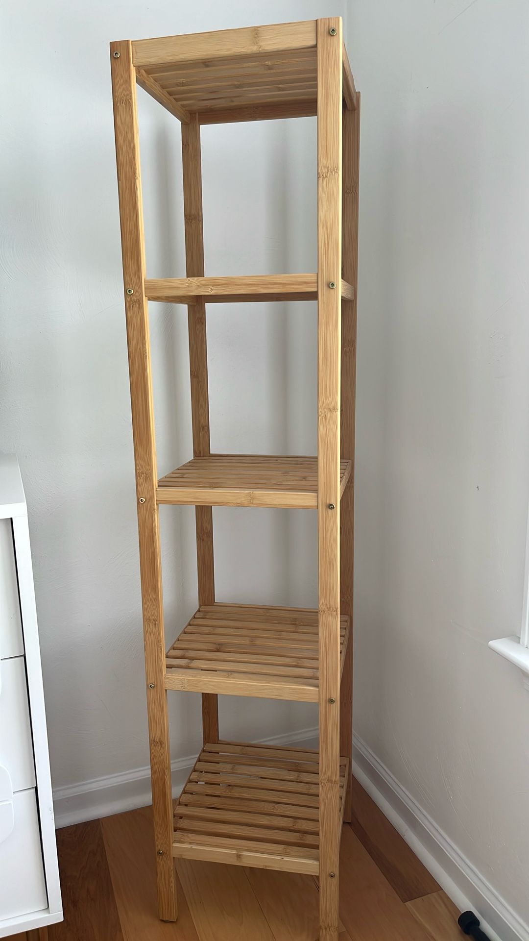 Bamboo 5 tier Shelf