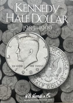 Kennedy Half Dollar 1(contact info removed) Book