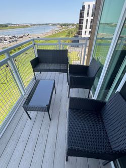 4-Piece Outdoor Patio Conversation Set