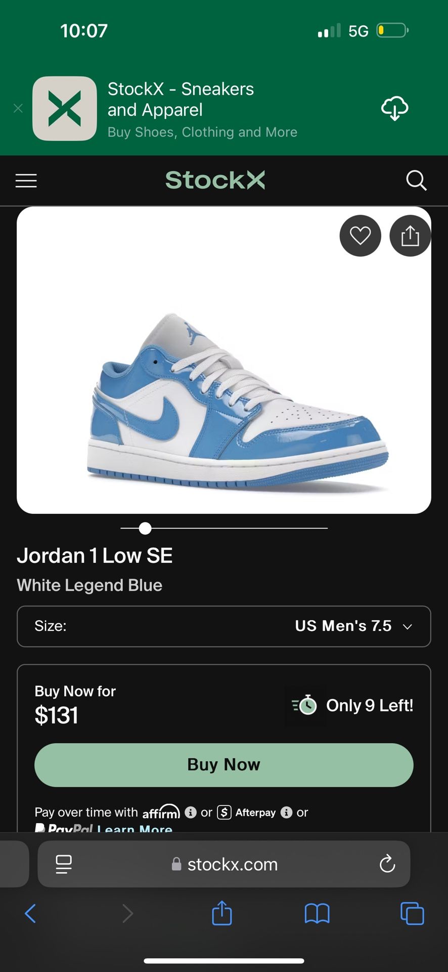 BRAND NEW JORDANS NEVER USED 