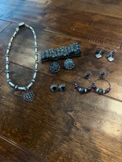 Jewelry bundle with various designs.