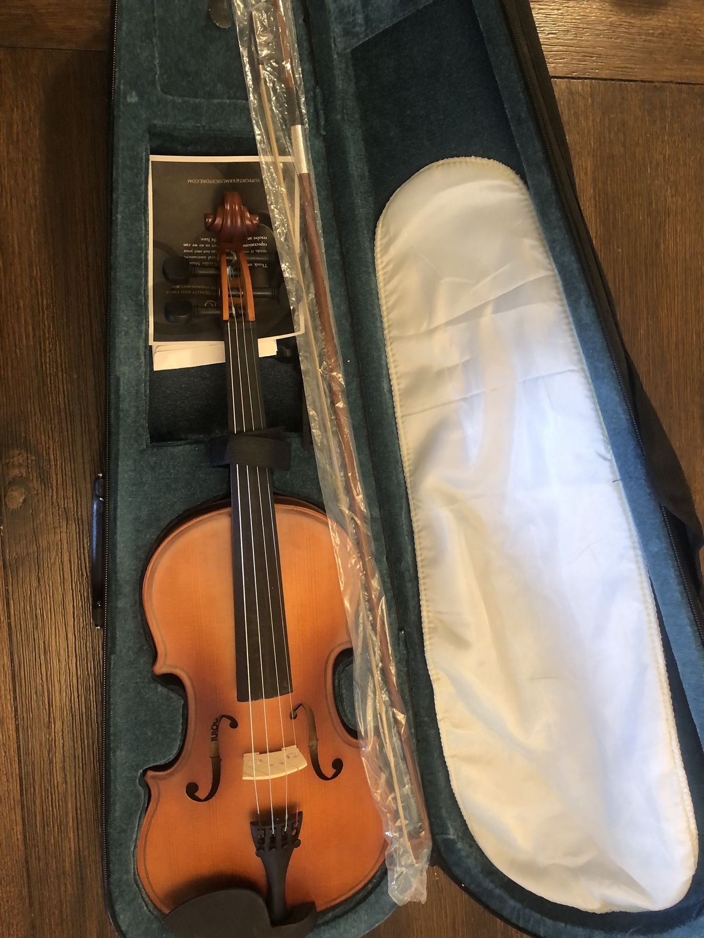 Mendini By Cecilio 3/4 Violin Set For Beginners