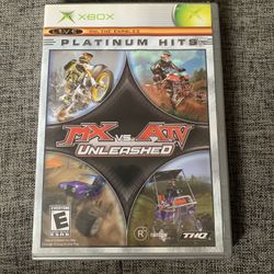 MX vs. ATV Unleashed (ORIGINAL Microsoft Xbox, 2005) Complete w/ Manual 