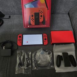 Nintendo Switch Oled Mario Red Edition