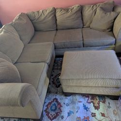 Set Of Sofa's & Ottoman 