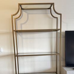 Gold Storage Bookcase 