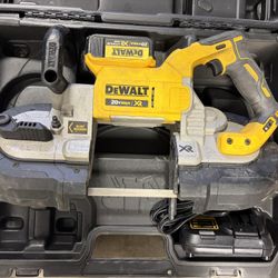 DeWalt DCS374 20V Max XR Cordless Brushless Deep Cut Band Saw W/Battery