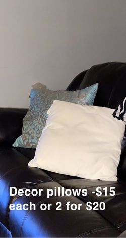 Decor pillows