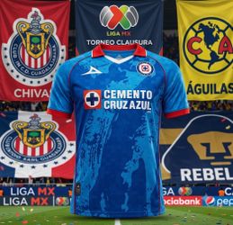 Cruz Azul Pirma Jersey 2025 - 2026 Copa Intercontinental