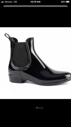 Rain - rubber booties - size 8.5 - new! $15