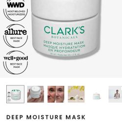 Clark's Botanicals Deep Moisture Mask