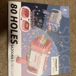 NEW- Bazooka Bubble Gun