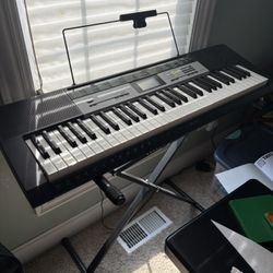 Casio LK-135 61 Key Keyboard Piano With Stand