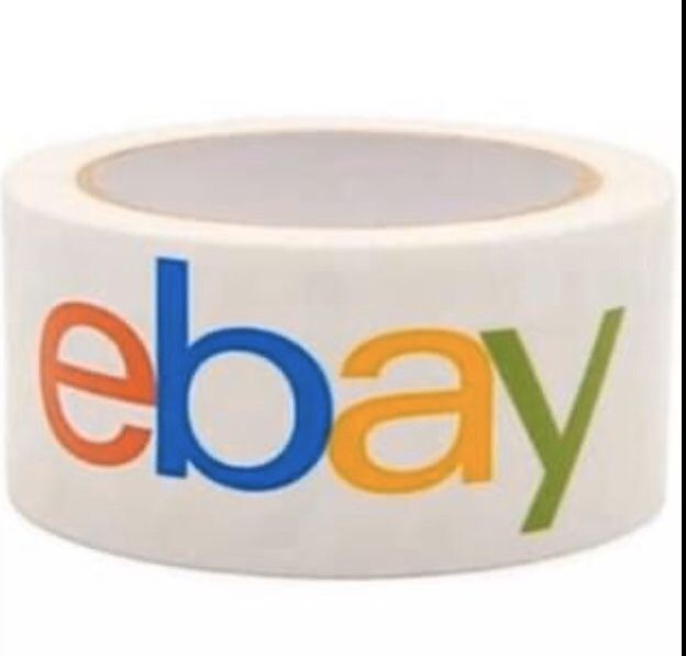 eBay Brand Tape Packaging 75 Yards 2Mil Thickness 1 Roll