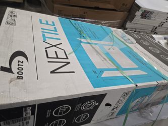 50% OFF - Bootz NexTile 60"x30"x60" 4-Piece Tub Surround White