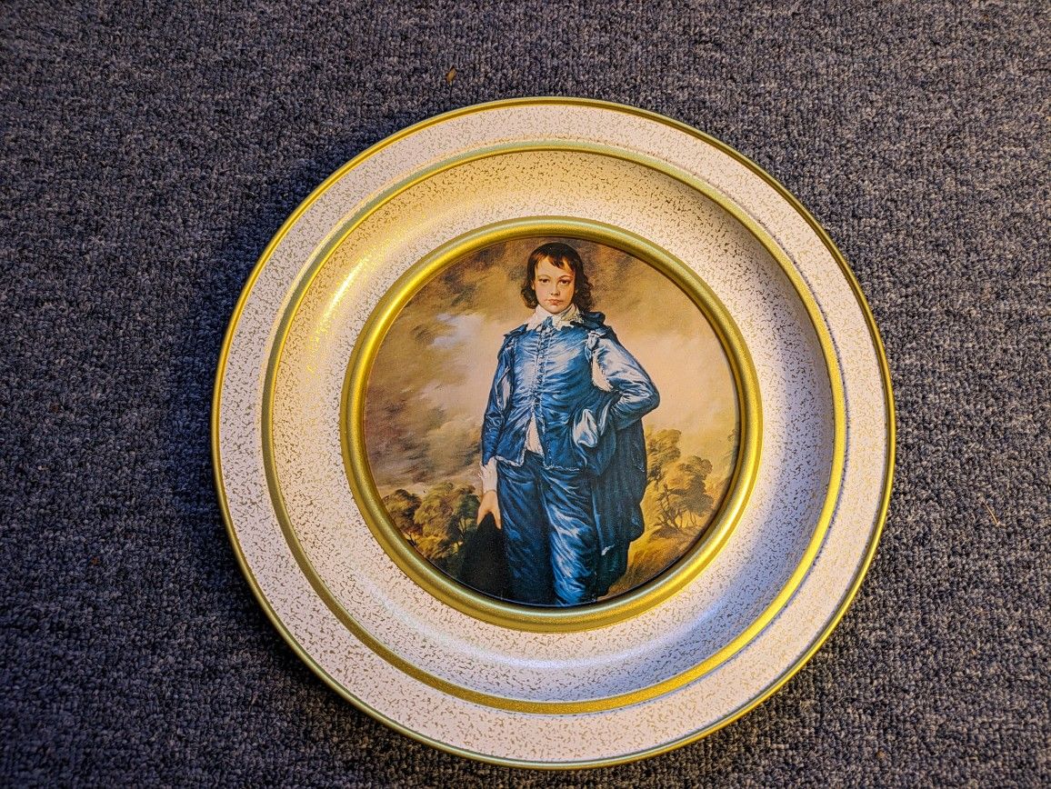 "The Blue Boy" Decorative Plate