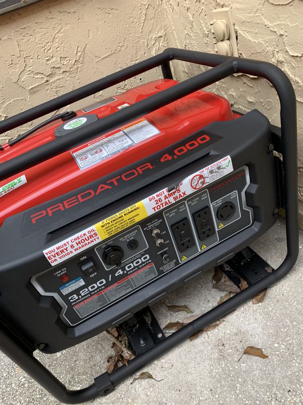 How To Start A Predator 4000 Generator