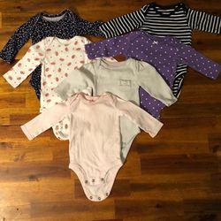 Baby Girl Sleep And Play, Onesies, Pants And Dresses