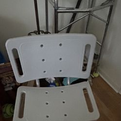 shower chair / walkers, toilet seats, depends size S-M