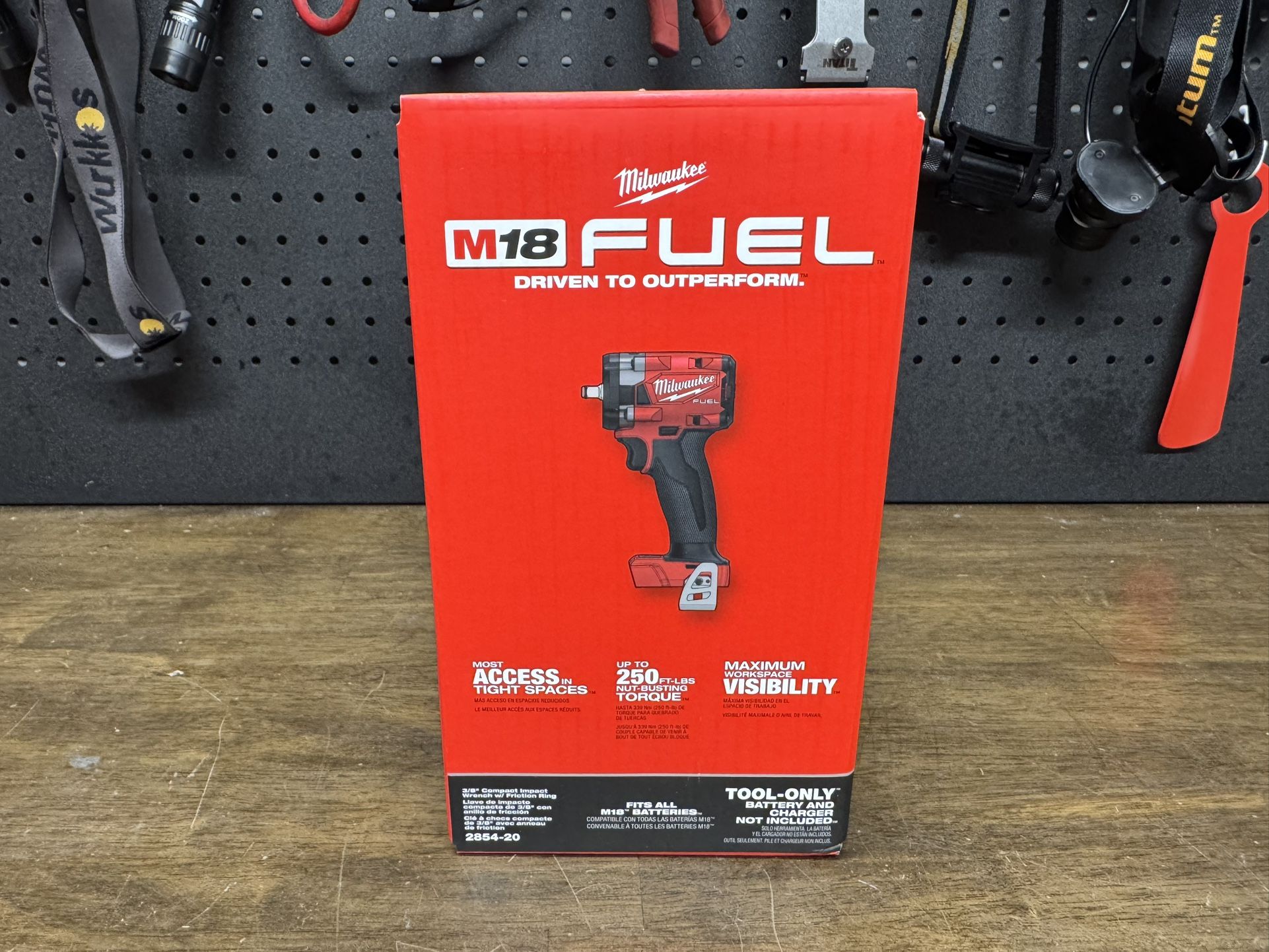 Milwaukee M18 FUEL GEN3 3/8 in. Compact Impact Wrench with friction ring