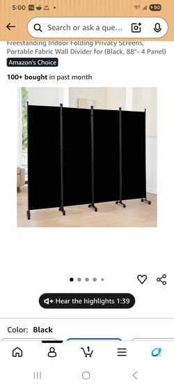 Room dividing panels 2 quantity