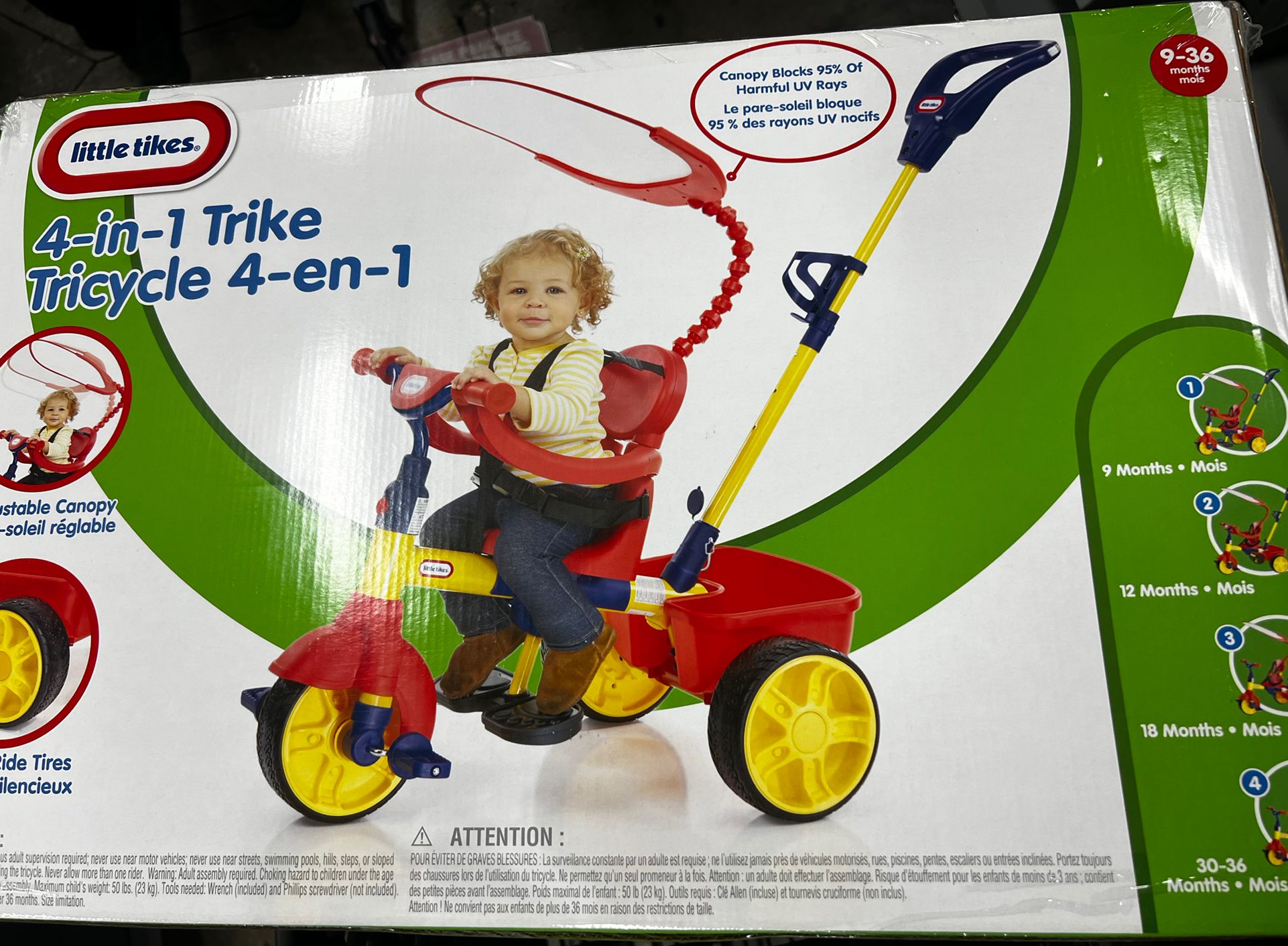 Little tikes 4-in-1 Tricycle 