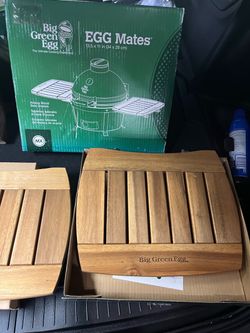 Big Green Egg Acacia EggMates for Mini Max