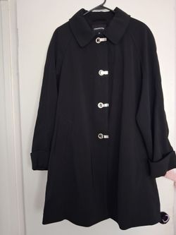 London Fog Black Jacket Size 1X