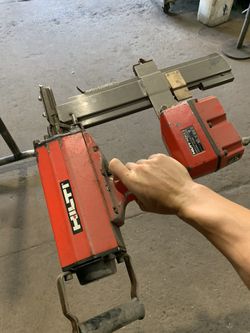 Hilti nail gun