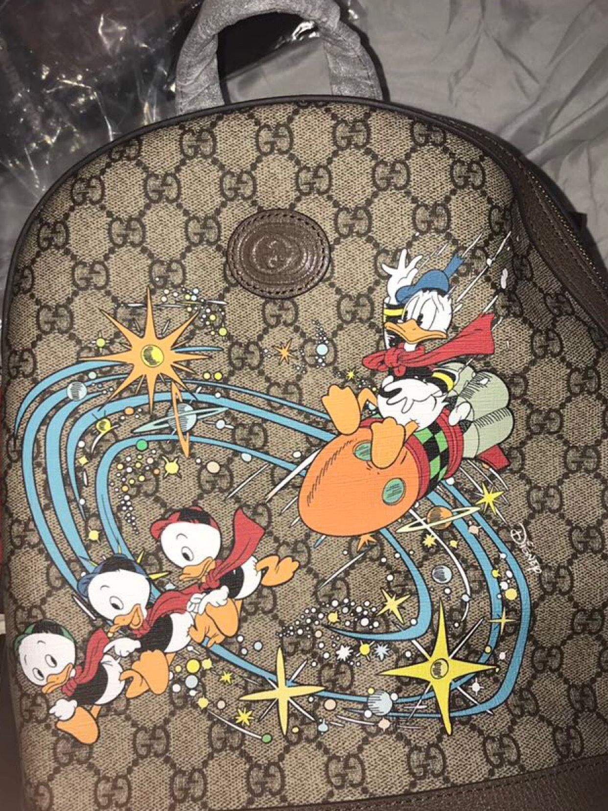 Disney X Gucci Donald Duck Small Backpack 🎒