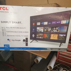 Tv TCL Roku 40", 4k, Smart, Excellent 
