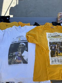 Vintage T-Shirts Lot LAKERS