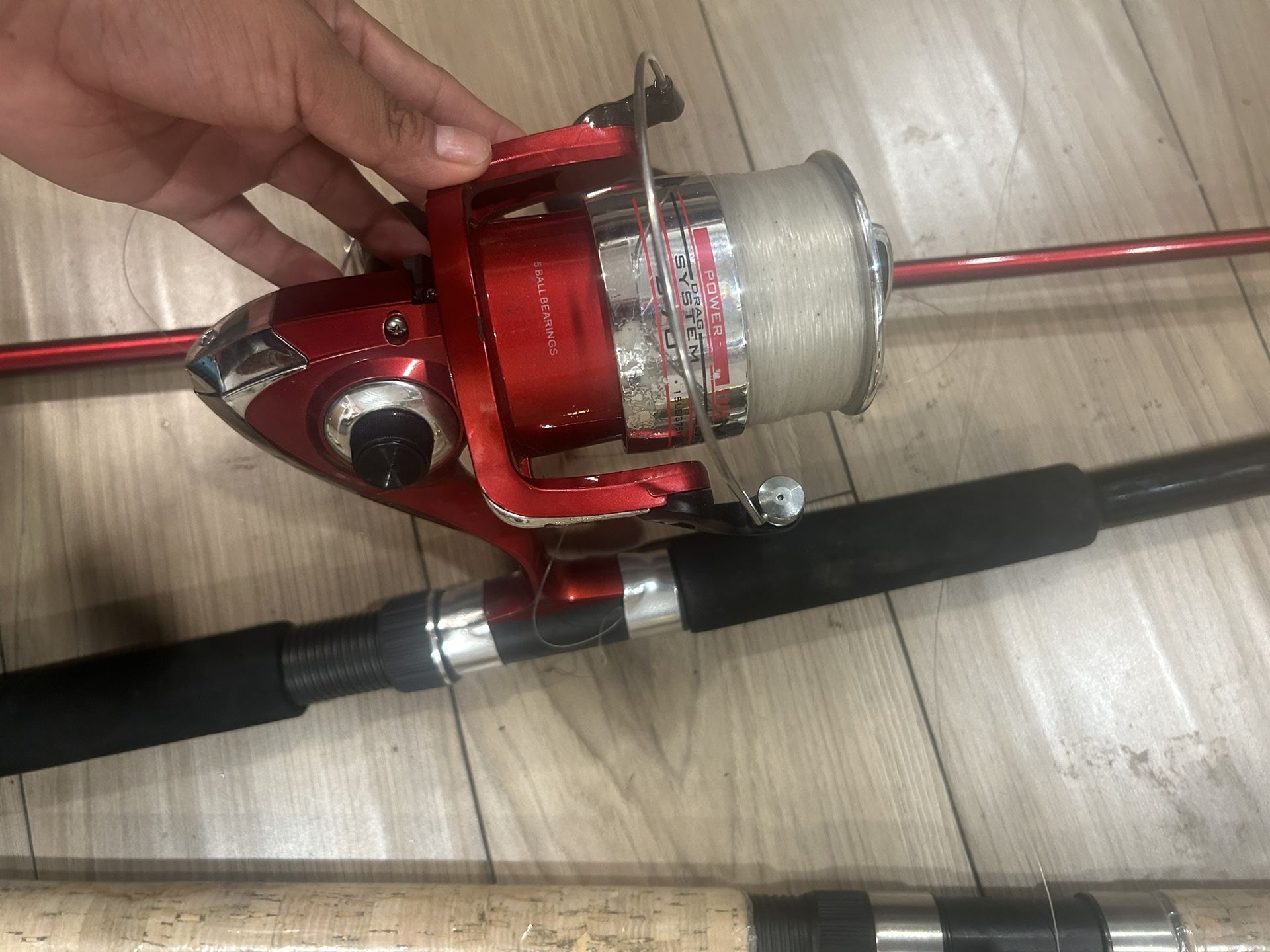 Red Rod 🎣 Master Fishing Rod