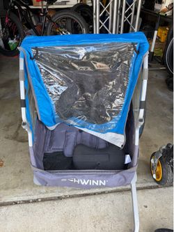 Schwinn 2 person bike trailer