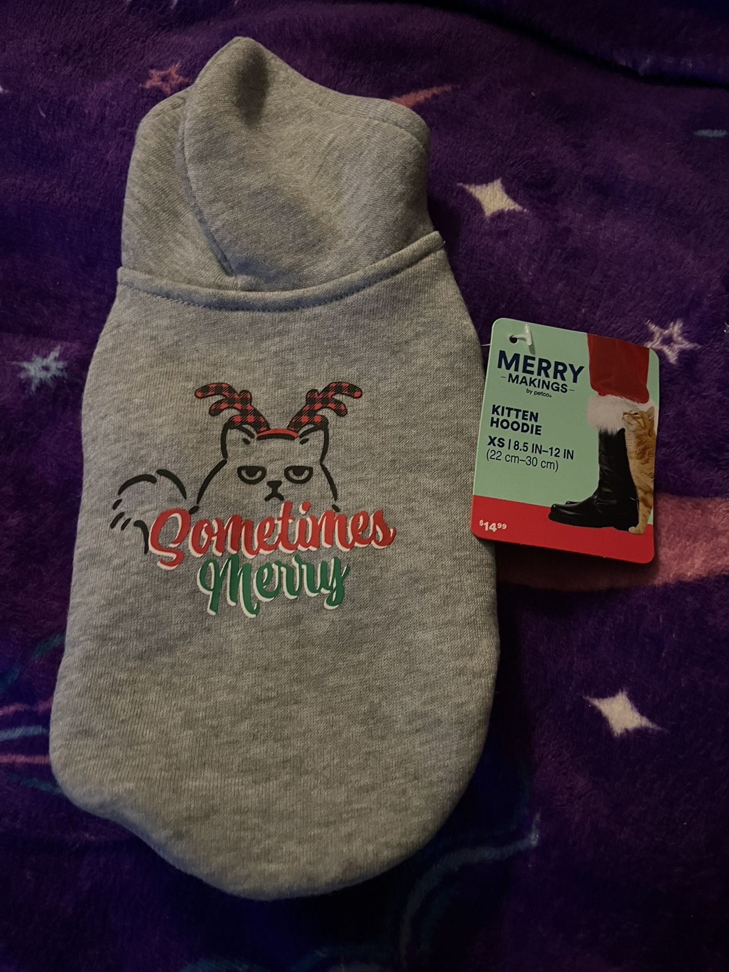 Xs Cat Christmas Shirt