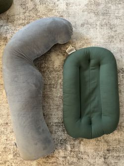 Snuggle Me Organic Baby Lounger + FREE pregnancy Pillow