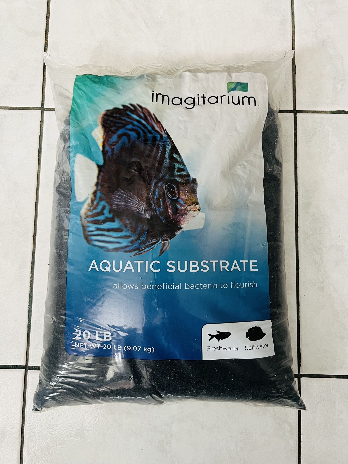 Imagitarium Black Aquarium Sand, 20lbs