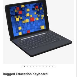 ZAGG Brand New Never Opened Rugged Keyboard For iPad 10.2 Gen-7-9