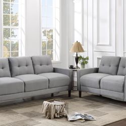 Brand new Sofa Loveseat in box- shop now pay later $49 down. 🔥Free Delivery🔥 