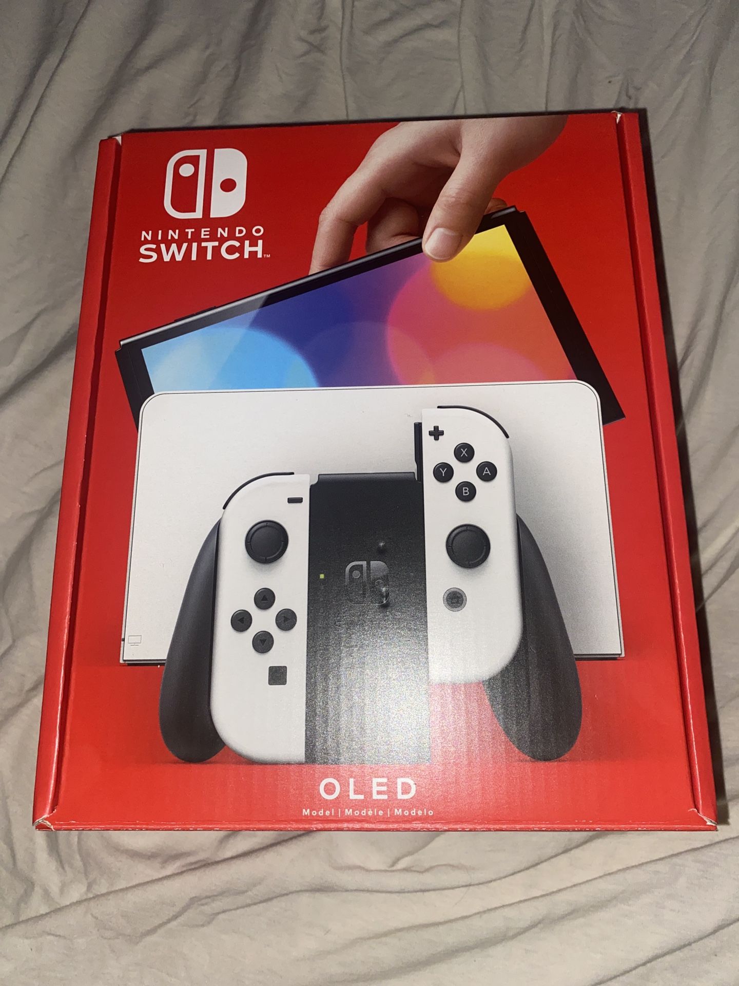 Nintendo Switch White OLED Model! IN HAND! I Accept Bitcoin As Payment!!