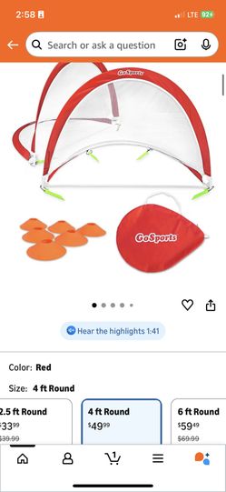 Soccer Nets. Never Used.