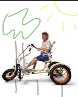 Recumbent Fat Tire ETrike