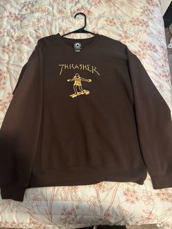 Thrasher Magazine Brown T-Shirt Size Medium