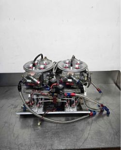 Small block chevy 18 degree sheet metal intake