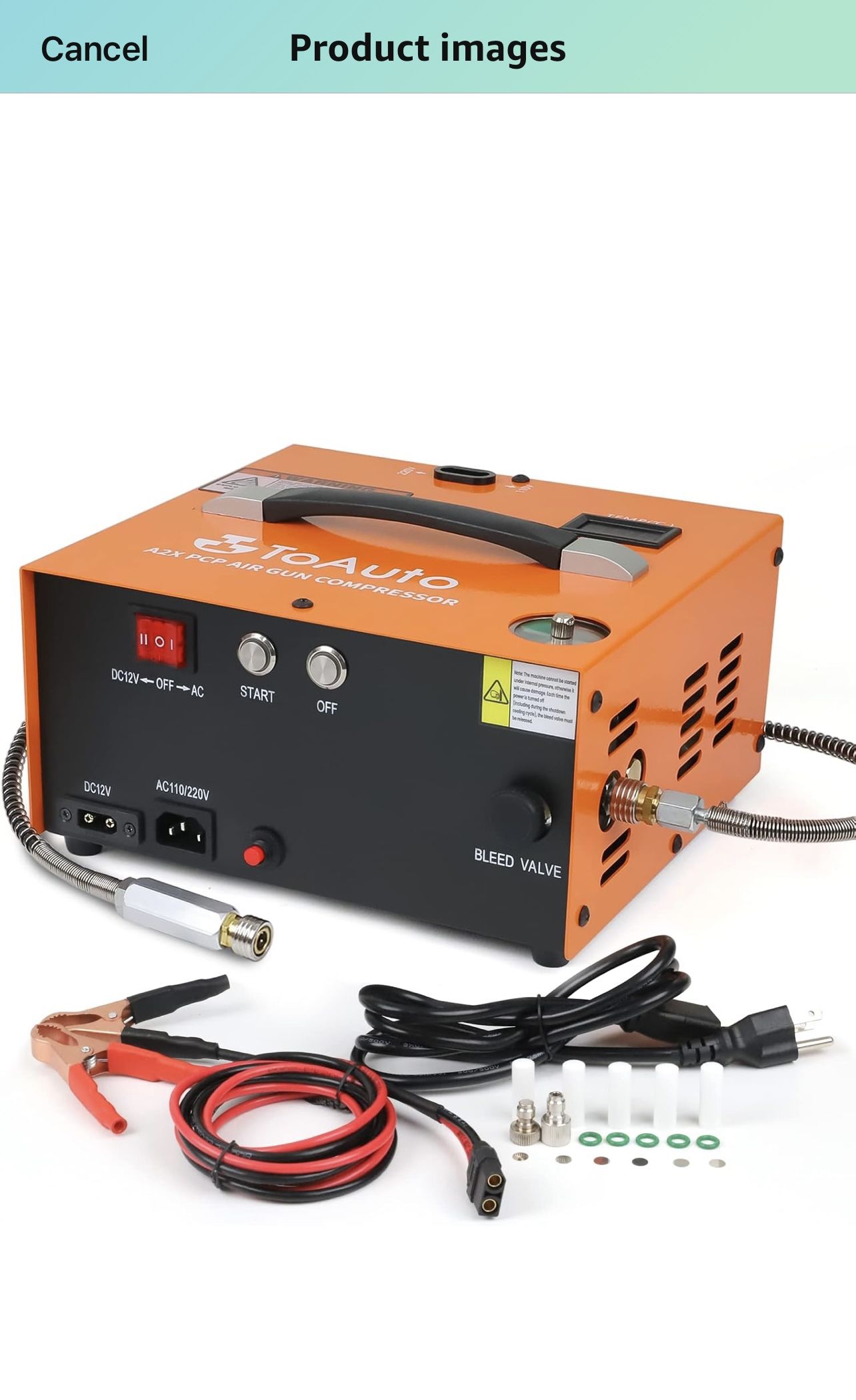 Airsoft/ Paintball PCP/HPA Air Fill Station