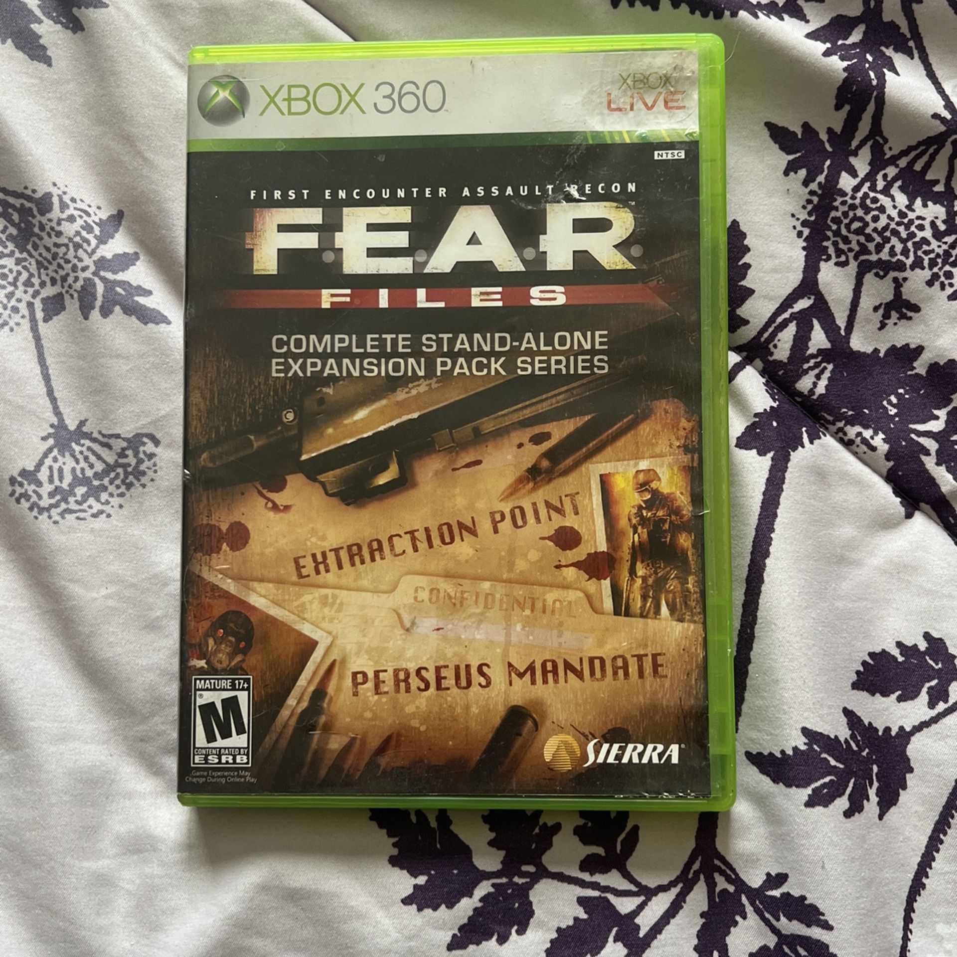 Xbox 360 Games - Fear Files Complete -45$