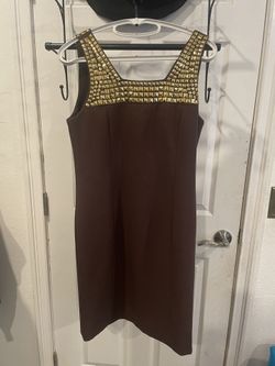Michael Kors Brown Knew High Dress Size: 6 $50 OR BEST OFFER!