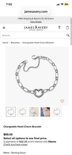 Heart Charm Bracelet