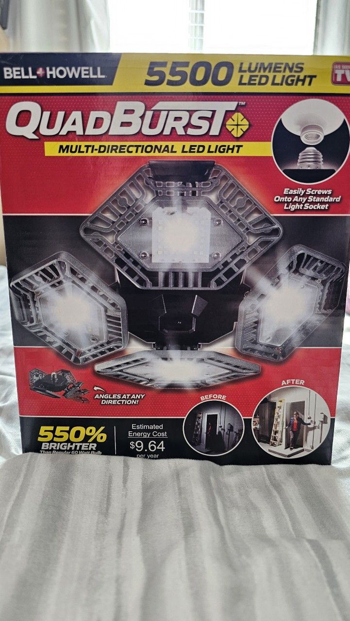 Quad Burst Multi Directional LED Light