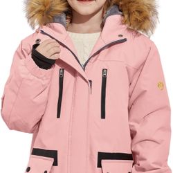 Warm Waterproof Kids Ski Coat 